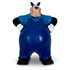 Disney Pete In Blue Overalls Goofy Movie Cake Topper Figure Toy 2.5" Collectible